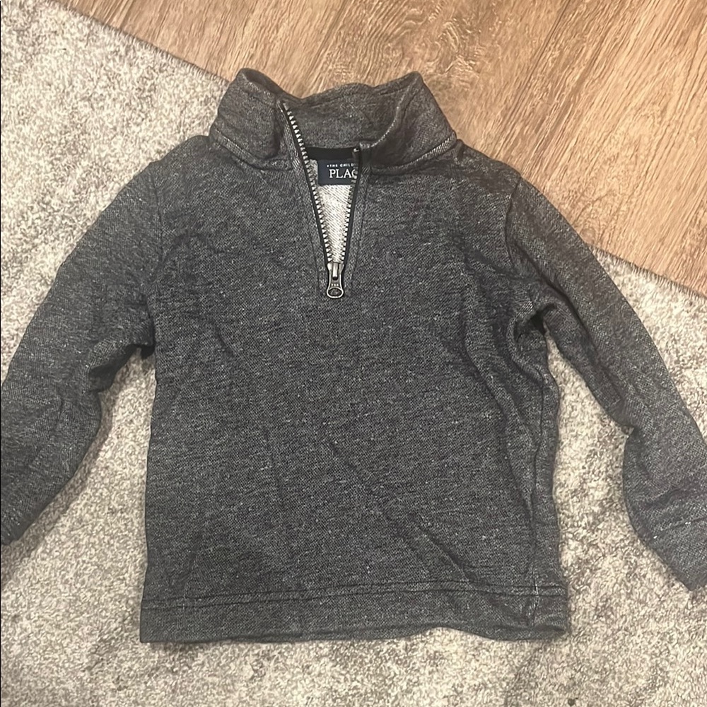 Gray children’s place quarter zip size 3T